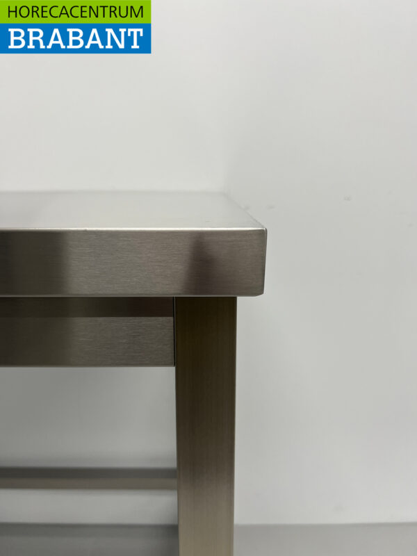 Table de travail en acier inoxydable Premium-line 80 x 70 x 85 cm Restauration – Image 4