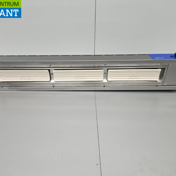 Elément chauffant en céramique HCB en acier inoxydable Premium-line 100 cm Horeca