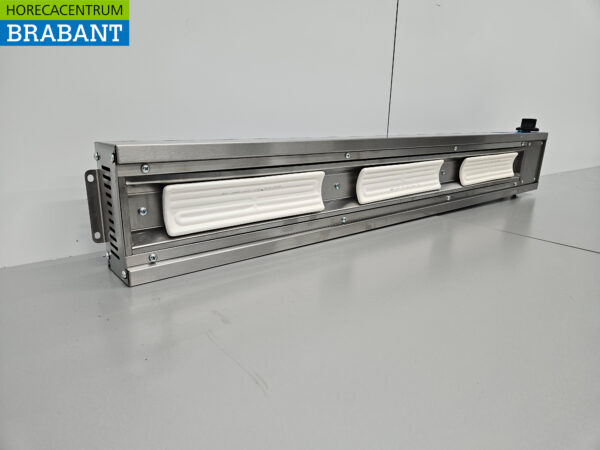 Elément chauffant en céramique HCB en acier inoxydable Premium-line 120 cm Horeca – Image 3