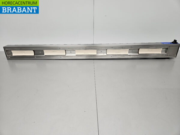 Elément chauffant en céramique HCB en acier inoxydable Premium-line 200 cm Horeca