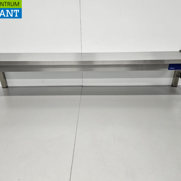 Pont chauffant en acier inoxydable étagère chauffante Premium-line 180 cm Restauration