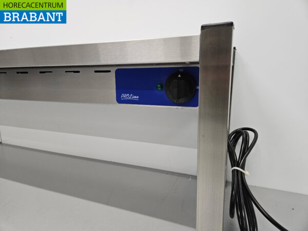 Pont chauffant en acier inoxydable étagère chauffante Premium-line 180 cm Restauration – Image 5
