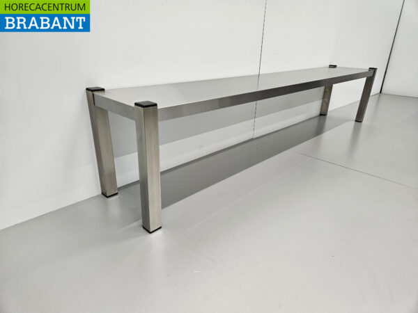 Acier inoxydable HCB Etagere Bridge Premium-line 180 cm Horeca – Image 3
