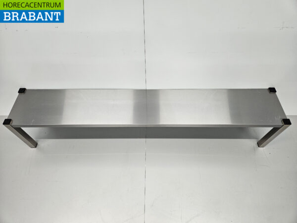 Acier inoxydable HCB Etagere Bridge Premium-line 180 cm Horeca – Image 4