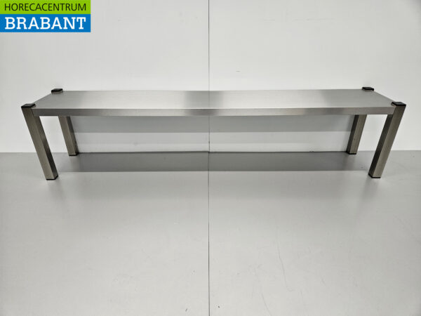 Acier inoxydable HCB Etagere Bridge Premium-line 160 cm Horeca