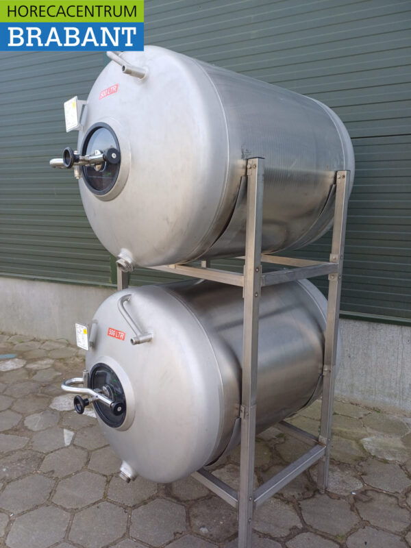 Chambre froide Cellule de congélation avec 2 cuves à bière Installation de 500 litres 230V Horeca – Image 8