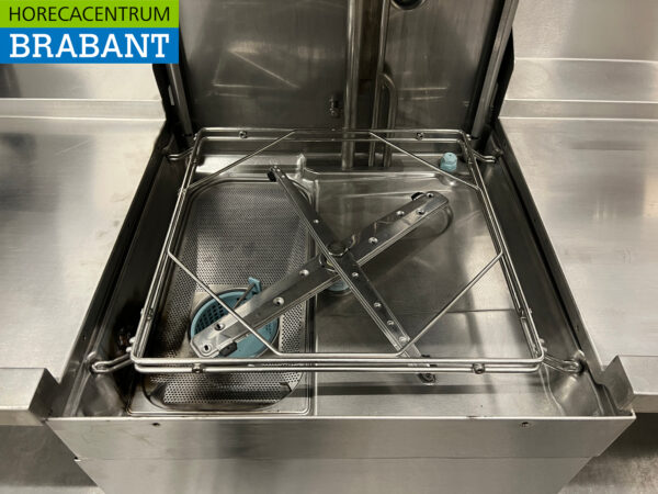 Lave-vaisselle Hobart en acier inoxydable avec table d'entrée et de sortie 400V Horeca – Image 6