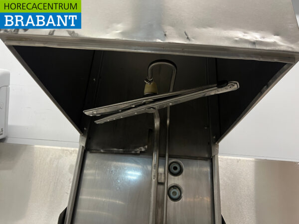 Lave-vaisselle Hobart en acier inoxydable avec table d'entrée et de sortie 400V Horeca – Image 7