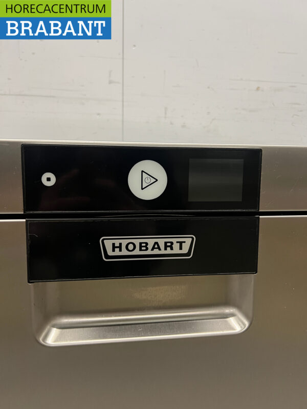 Rinceuse à verre Hobart en acier inoxydable avec pompe de vidange 230V Horeca – Image 4