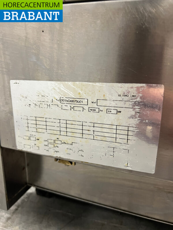 Planche à griller Mareno en acier inoxydable Gril lisse 400V Horeca – Image 5