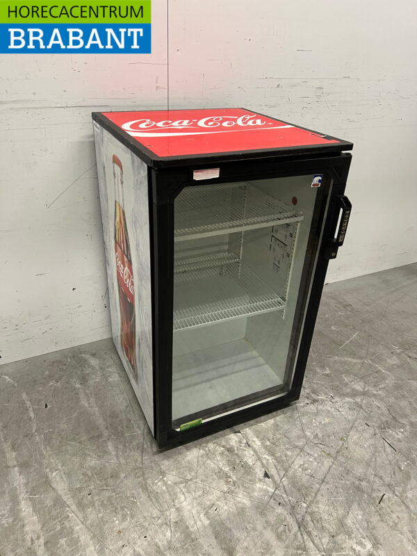 Coca Cola Réfrigérateur à porte vitrée 136 litres 230V Horeca – Image 2