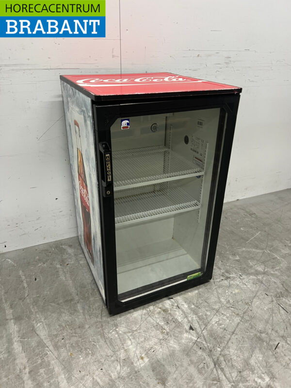 Coca Cola Réfrigérateur à porte vitrée 136 litres 230V Horeca – Image 2