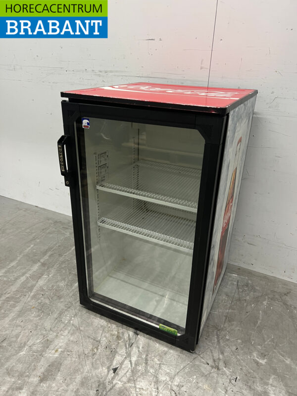 Coca Cola Réfrigérateur à porte vitrée 136 litres 230V Horeca – Image 3