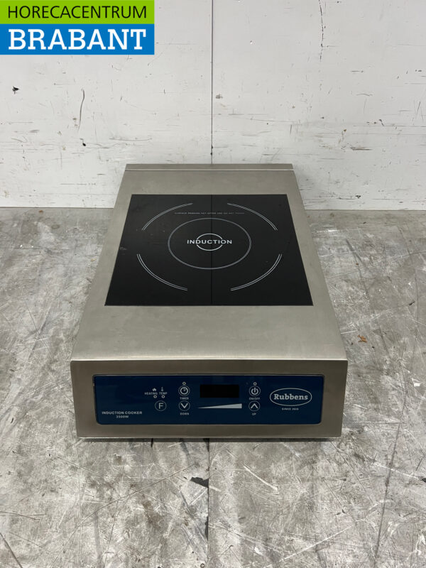 Plaque de cuisson à induction Rubbens en acier inoxydable 230V Horeca