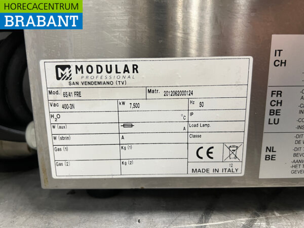 Friteuse modulaire en acier inoxydable 10 litres 400V Restauration – Image 6