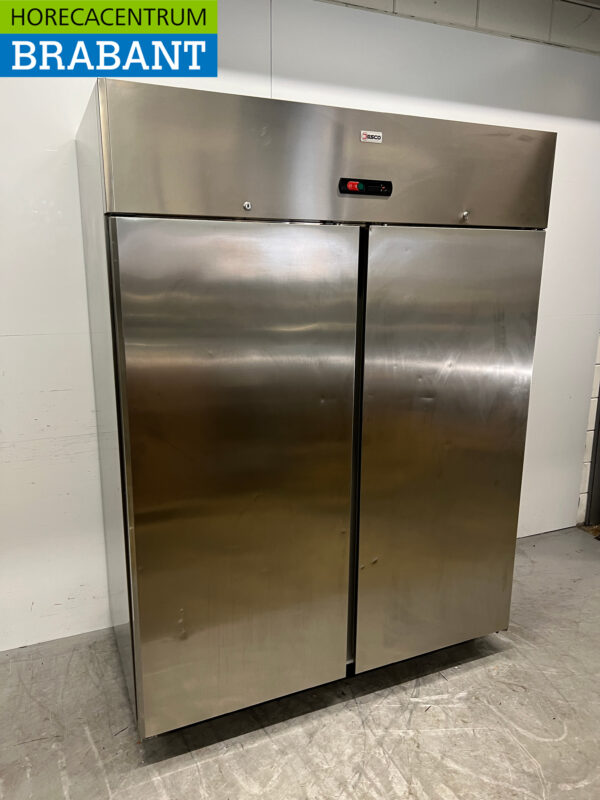 Desco congélateur double porte en acier inoxydable 1340 litres 230V Horeca – Image 2