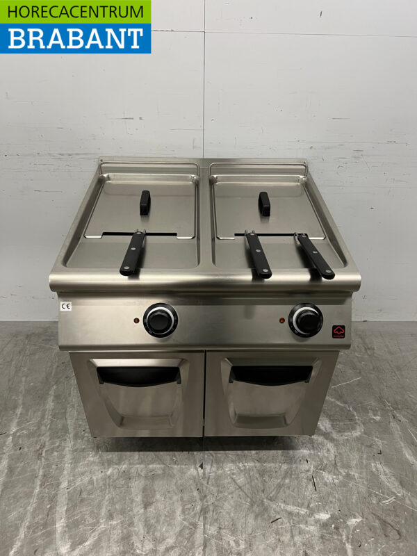 Friteuse double modulaire en acier inoxydable 2 x 17 litres 33 kW 400V Horeca