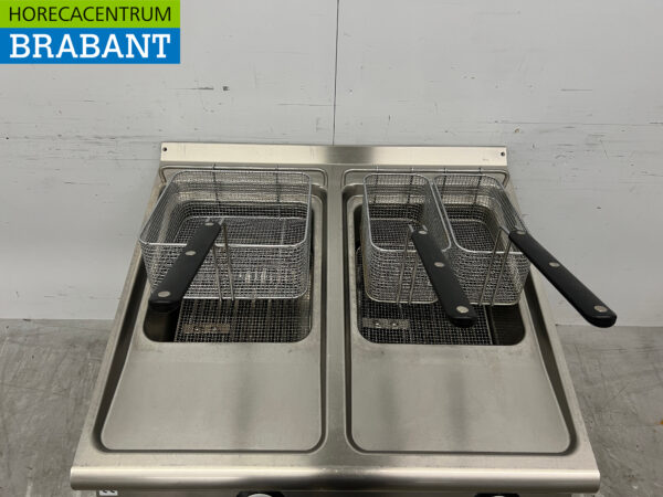 Friteuse double modulaire en acier inoxydable 2 x 17 litres 33 kW 400V Horeca – Image 4