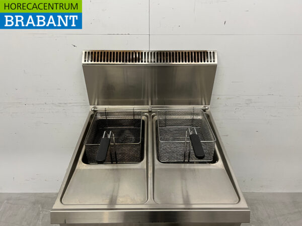 Friteuse double Hobart en acier inoxydable 2 x 14 litres GAZ Restauration – Image 4
