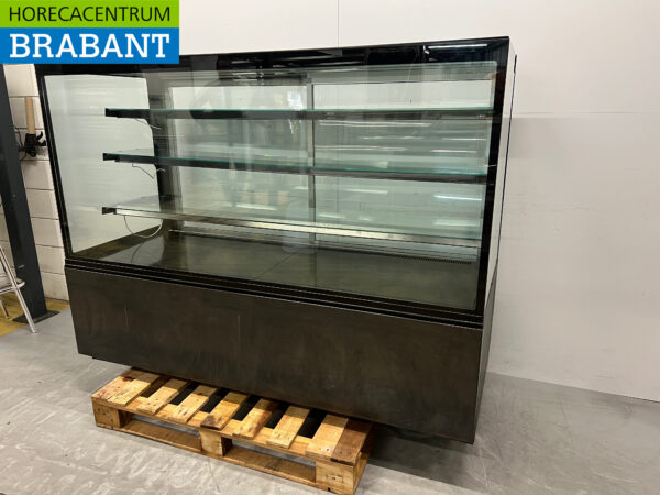 Tecnodom Vitrine réfrigérée Confiseur 180 cm 230V Horeca – Image 2