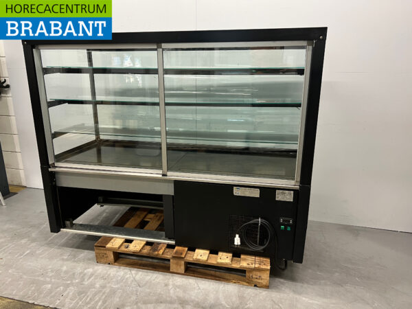 Tecnodom Vitrine réfrigérée Confiseur 180 cm 230V Horeca – Image 4