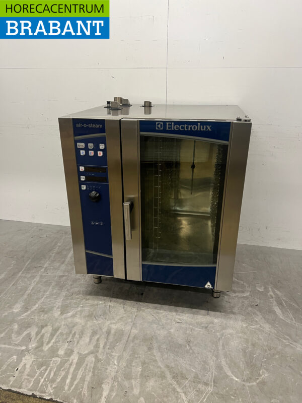 Acier inoxydable Electrolux Combisteamer 10 x 1/1 GN GAS Horeca