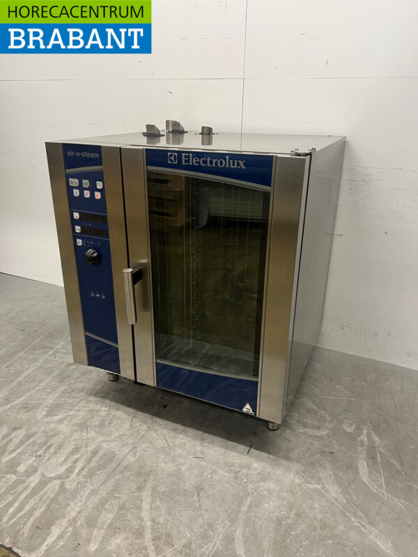 Acier inoxydable Electrolux Combisteamer 10 x 1/1 GN GAS Horeca – Image 3