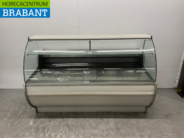 Vitrine réfrigérée 191,5 cm 230V Cafétéria Fries Tent Catering