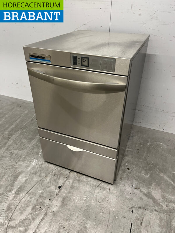 Lave-linge en verre Winterhalter GS202 en acier inoxydable avec pompe de vidange 400V Horeca – Image 2