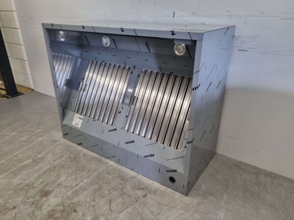 Hotte aspirante en acier inoxydable Moteur Premium-line 1500 kuub box model 120 cm 230V Horeca – Image 2