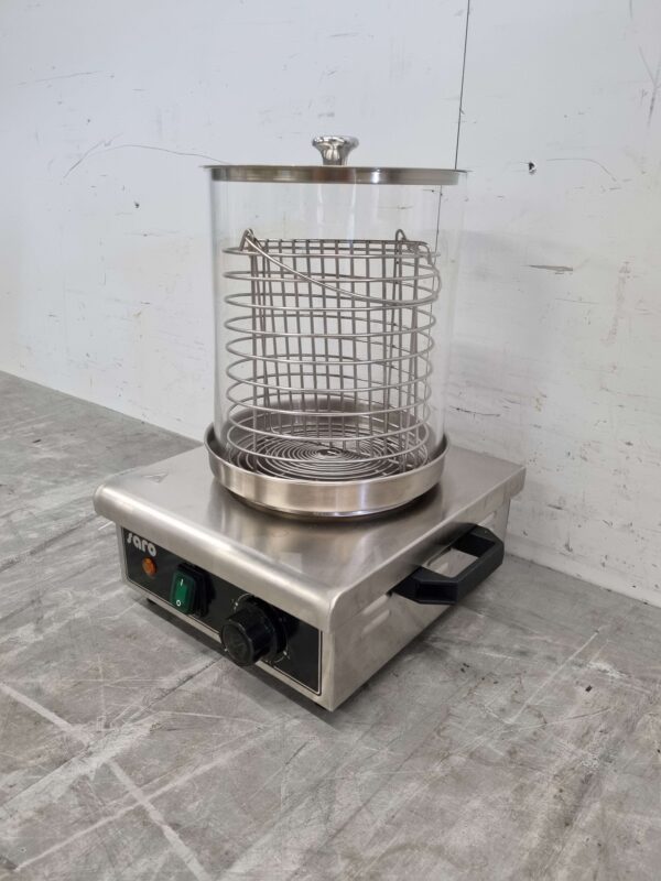 Bouilloire à hot-dogs en acier inoxydable Réchauffeur de hot-dogs Hotdog 230V Horeca – Image 3