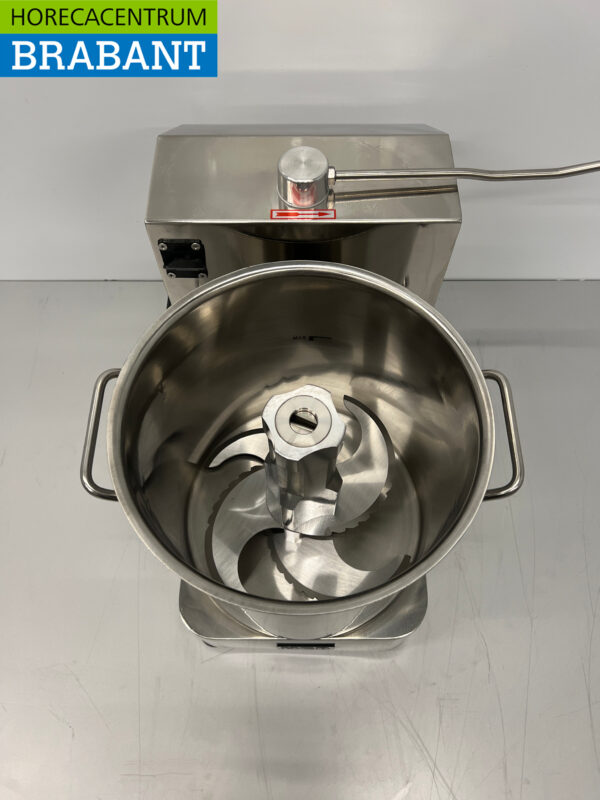 Cutter en acier inoxydable / Robot ménager / Coupe-légumes 12 litres 230V Horeca – Image 5