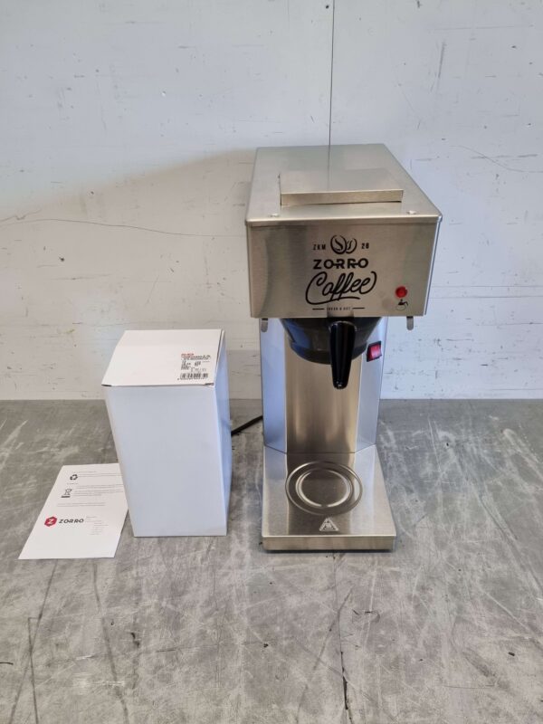 Machine à café Zorro en acier inoxydable Machine à café 230V Horeca