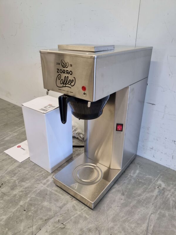 Machine à café Zorro en acier inoxydable Machine à café 230V Horeca – Image 2