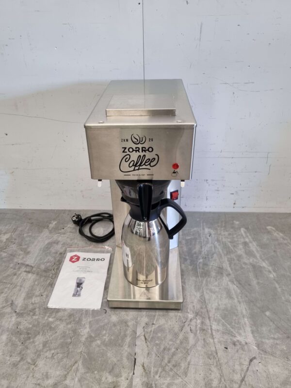 Machine à café Zorro en acier inoxydable Machine à café 230V Horeca