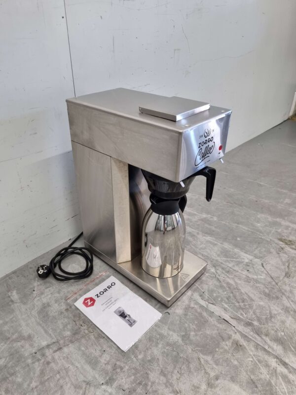 Machine à café Zorro en acier inoxydable Machine à café 230V Horeca – Image 3