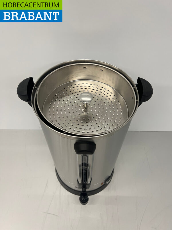 Machine à café percolateur à double paroi en acier inoxydable 18,2 litres 120 tasses 230V Horeca – Image 6