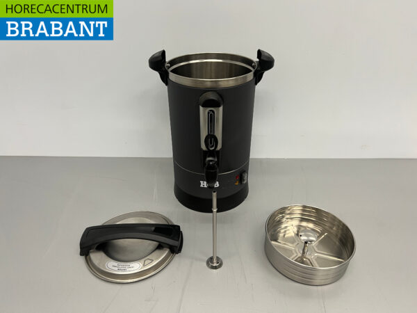 Machine à café percolateur à double paroi HCB en acier inoxydable 5,3 litres 35 tasses 230V Horeca – Image 6