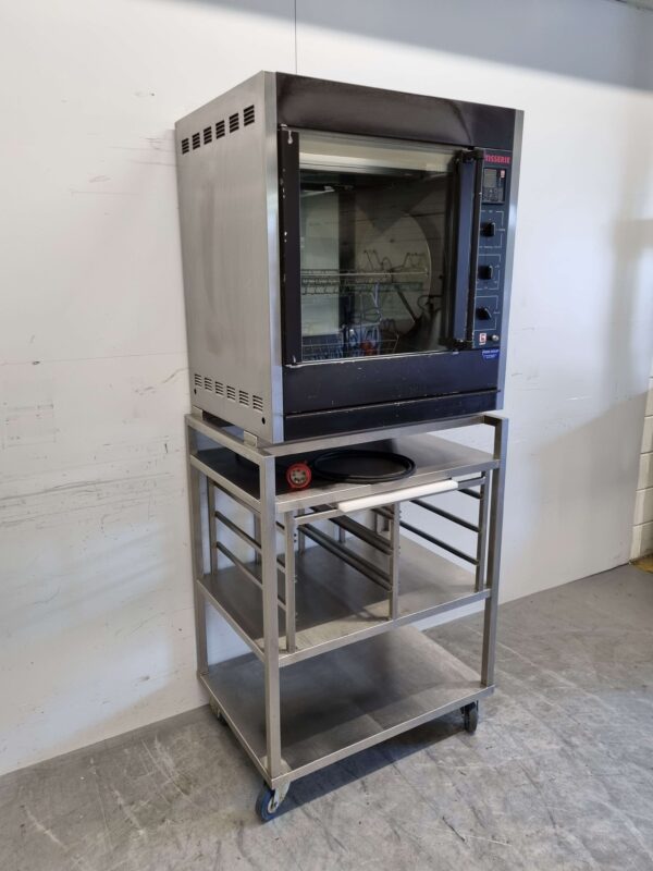 Gril à poulet Ubert RT-303 en acier inoxydable 3 paniers 400V Restauration – Image 2