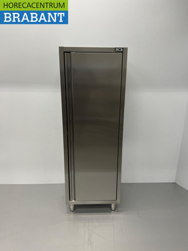 Acier inoxydable HCB Armoire alimentaire Armoire de travail 1 porte Premium-line 60 cm Restauration