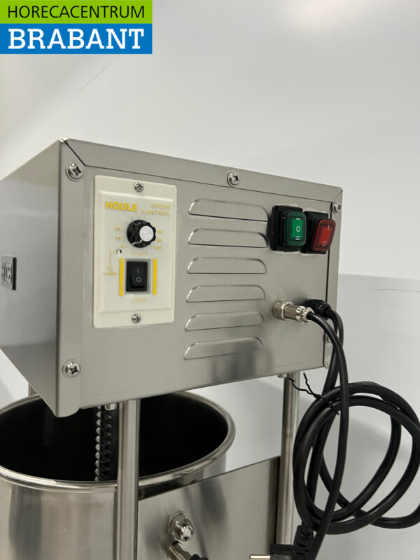 Acier inoxydable HCB Remplisseur de saucisses électrique 25 litres 230V Boucherie – Image 4