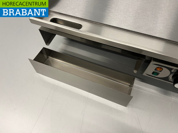 Plaque grill lisse en acier inoxydable Gril 73 cm 2 x 230V Horeca – Image 5