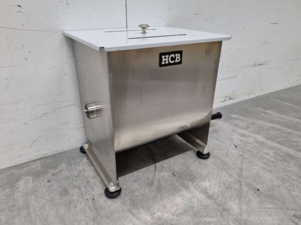 Horeca - Mélangeur de viande manuel en acier inoxydable - Marinateur 20 litres – Image 3