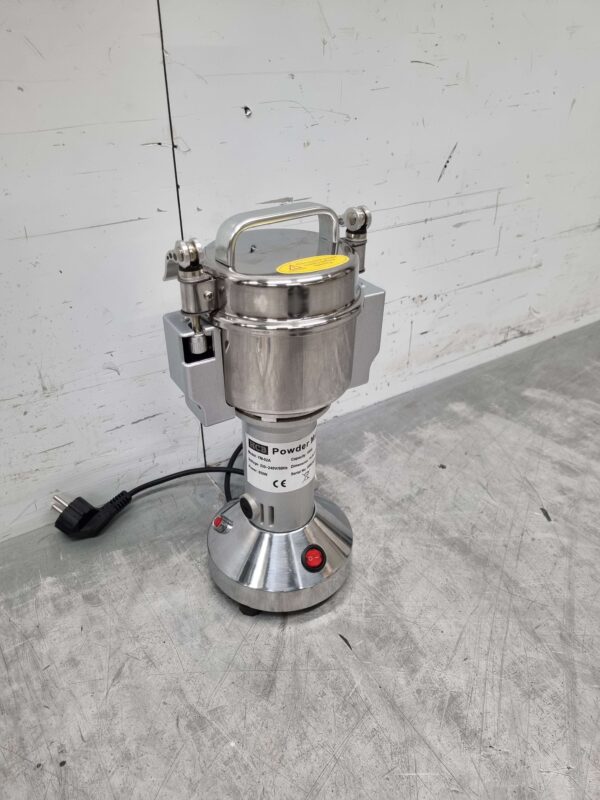 Moulin à épices électrique en acier inoxydable Moulin à grains Moulin à épices 100g 230V Horeca – Image 3