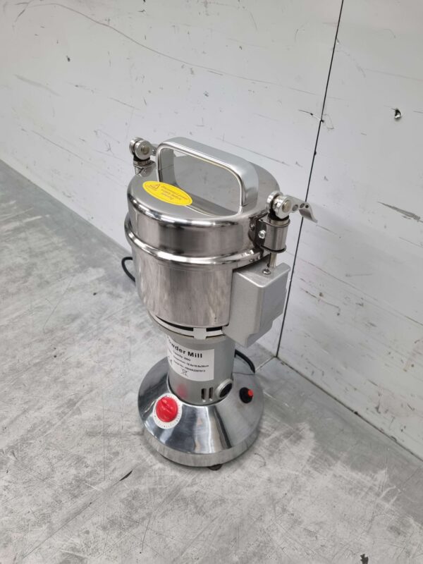 Moulin à épices électrique en acier inoxydable Moulin à grains Moulin à épices 200 grammes 230V Horeca – Image 2