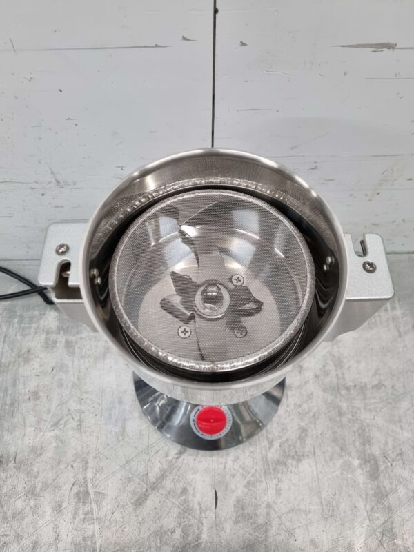 Moulin à épices électrique en acier inoxydable Moulin à grains Moulin à épices 200 grammes 230V Horeca – Image 4