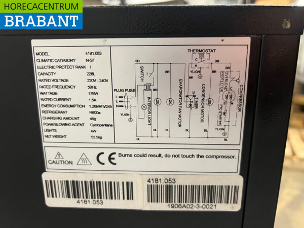 Maxxfrost Bar Cooler 2 portes battantes 90 cm 230V Horeca – Image 5