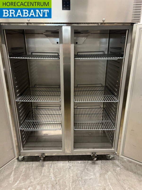 Acier inoxydable Polaris AD 140 BT Congélateur double porte 2 portes Congélateur 1400 litres 230V Horeca – Image 4