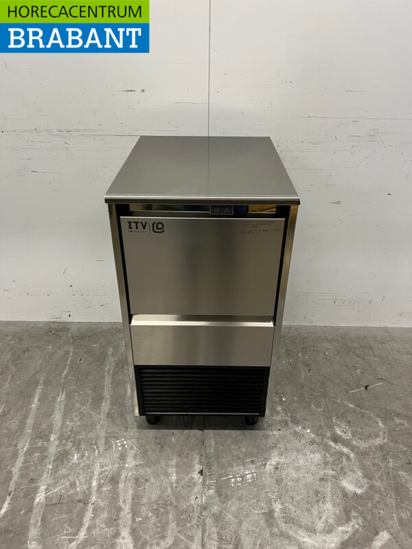 ITV Queen en acier inoxydable Machine à glace décorative Machine à glace décorative 50 kg p/d 230V Horeca