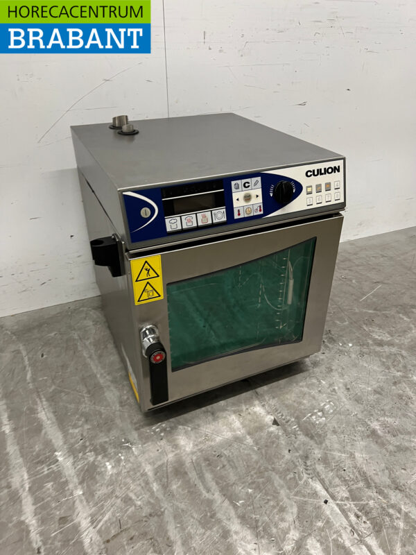 Four mixte Culion en acier inoxydable 6 x 2/3 GN 400V Horeca – Image 3